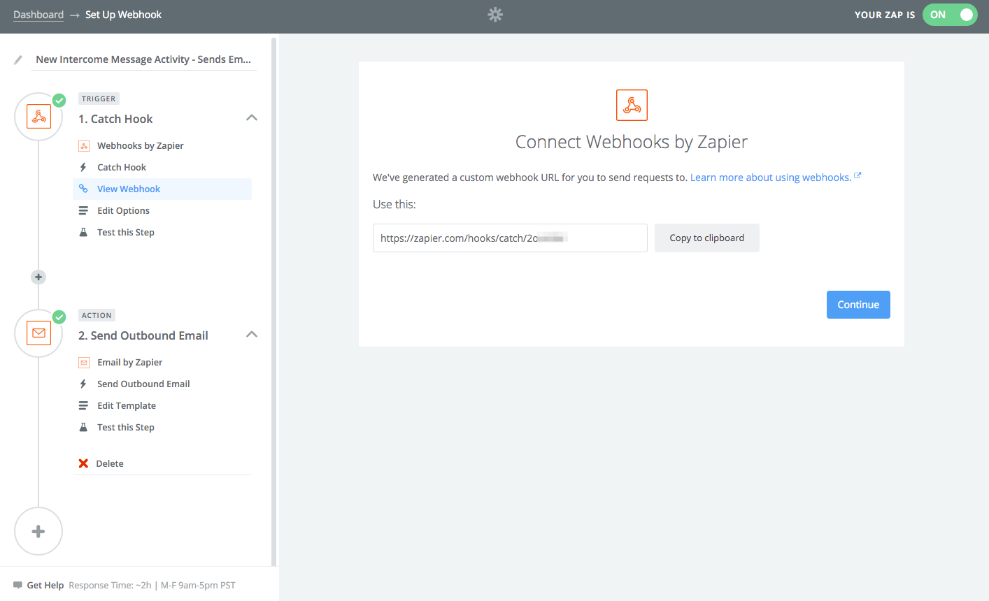 intercom and close integration